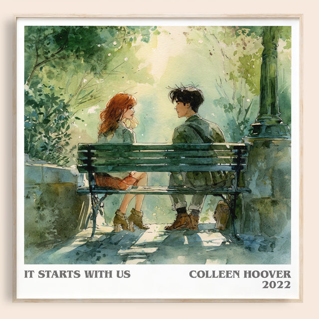 It Starts With Us Literary Art Print by Colleen Hoover