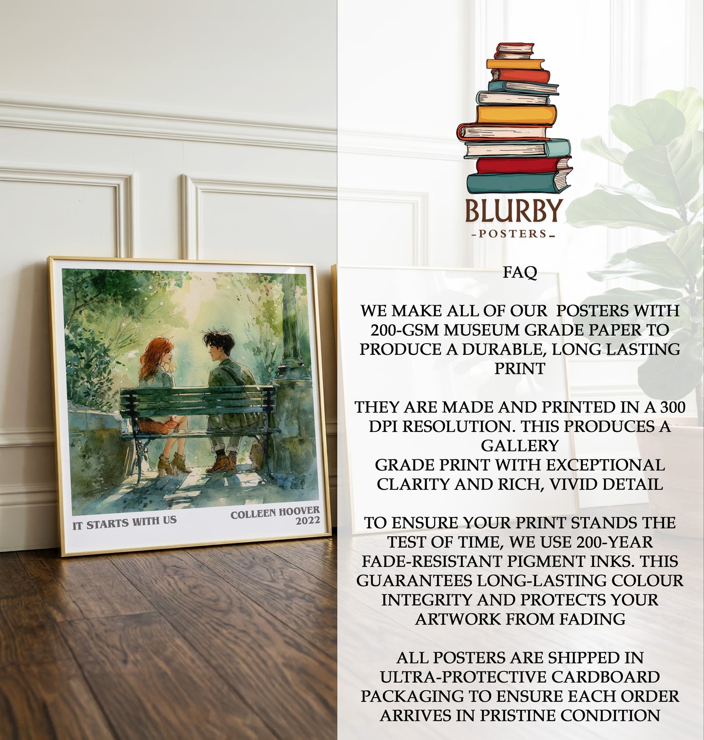 It Starts With Us Literary Art Print by Colleen Hoover