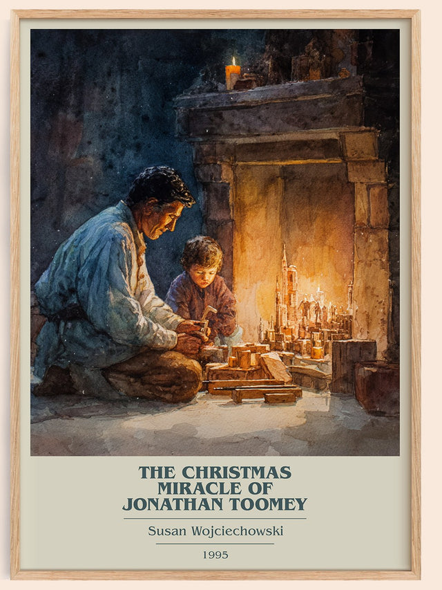 Christmas Miracle of Jonathan Toomey Book Cover Poster – S.