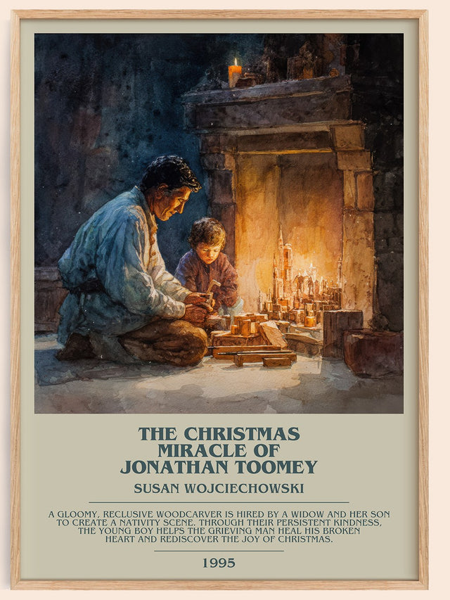Christmas Miracle of Jonathan Toomey Bookish Wall Art – S.