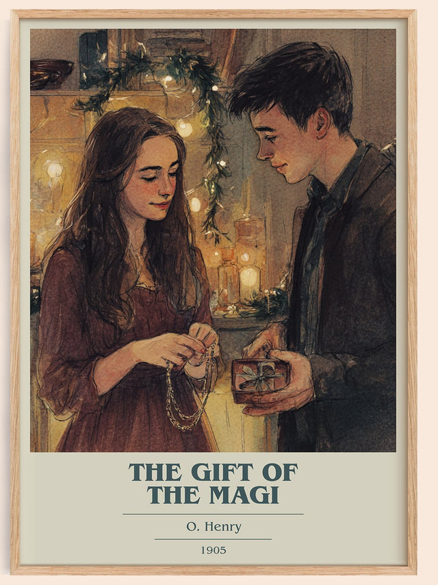 The Gift Of The Magi Book Cover Poster by O. Henry
