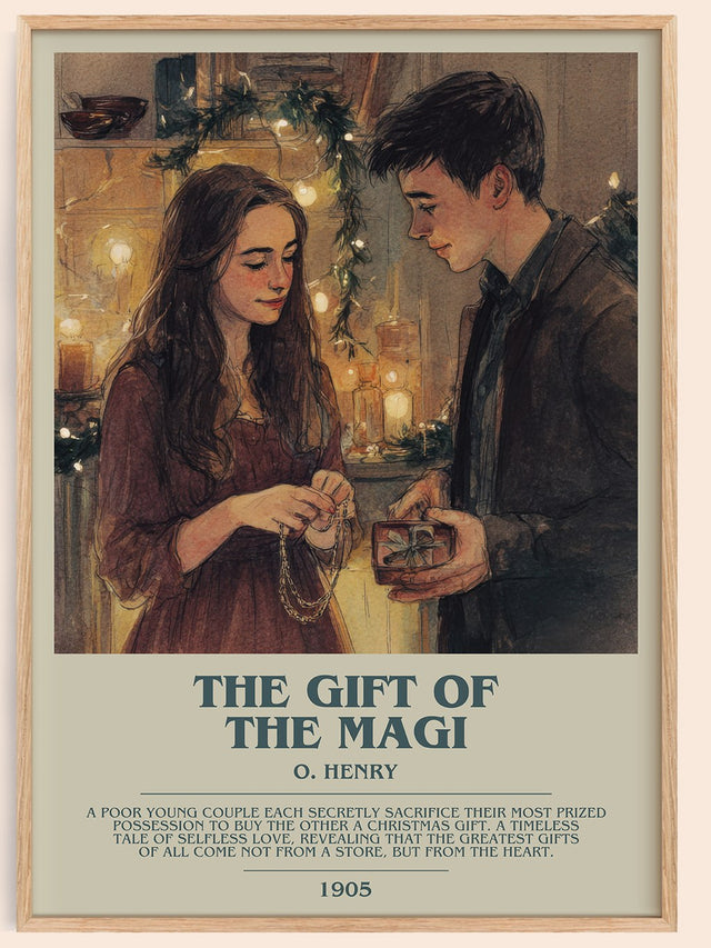 The Gift Of The Magi Bookish Wall Art by O. Henry