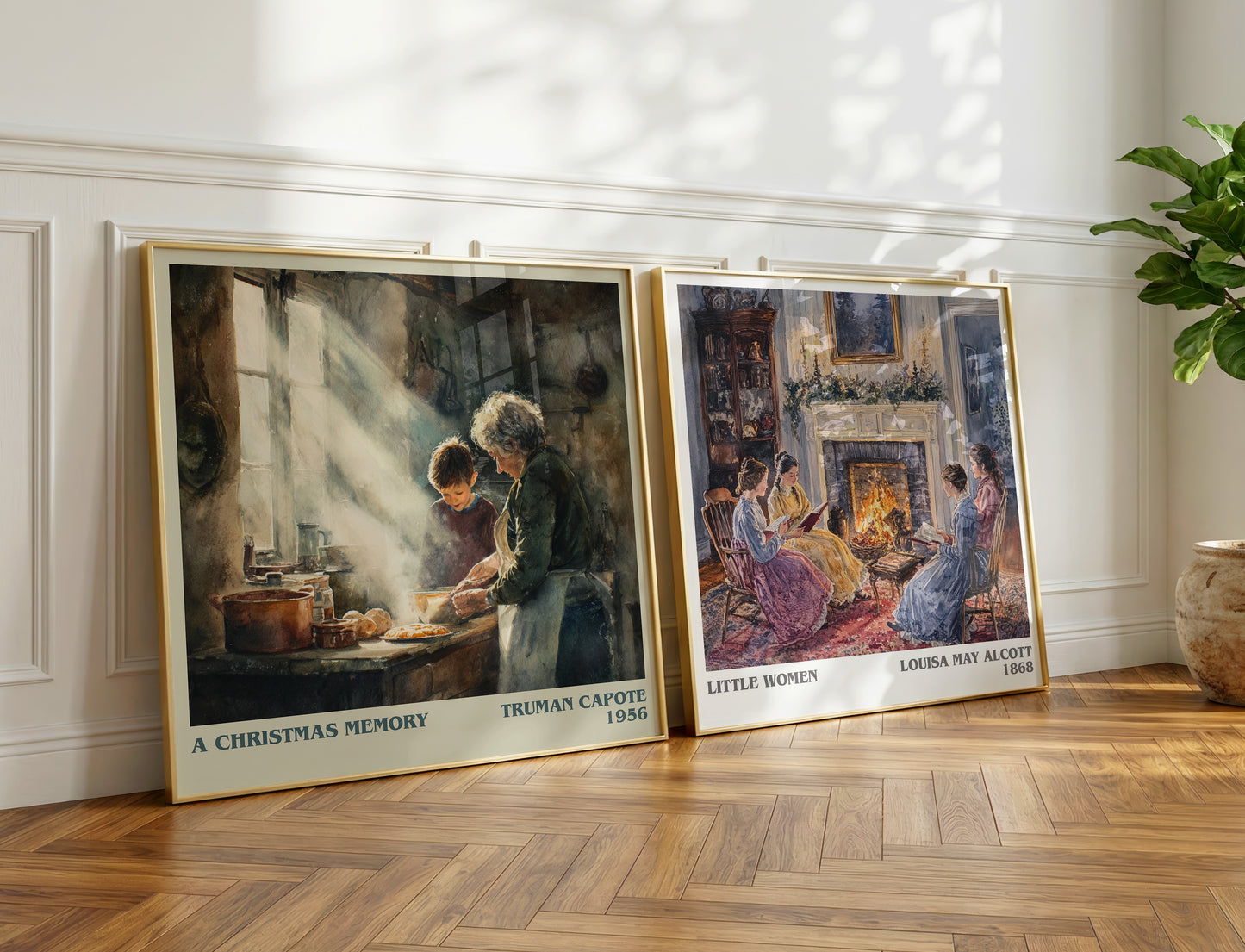 A Christmas Memory book poster packaging – museum-quality print rolled in protective tube