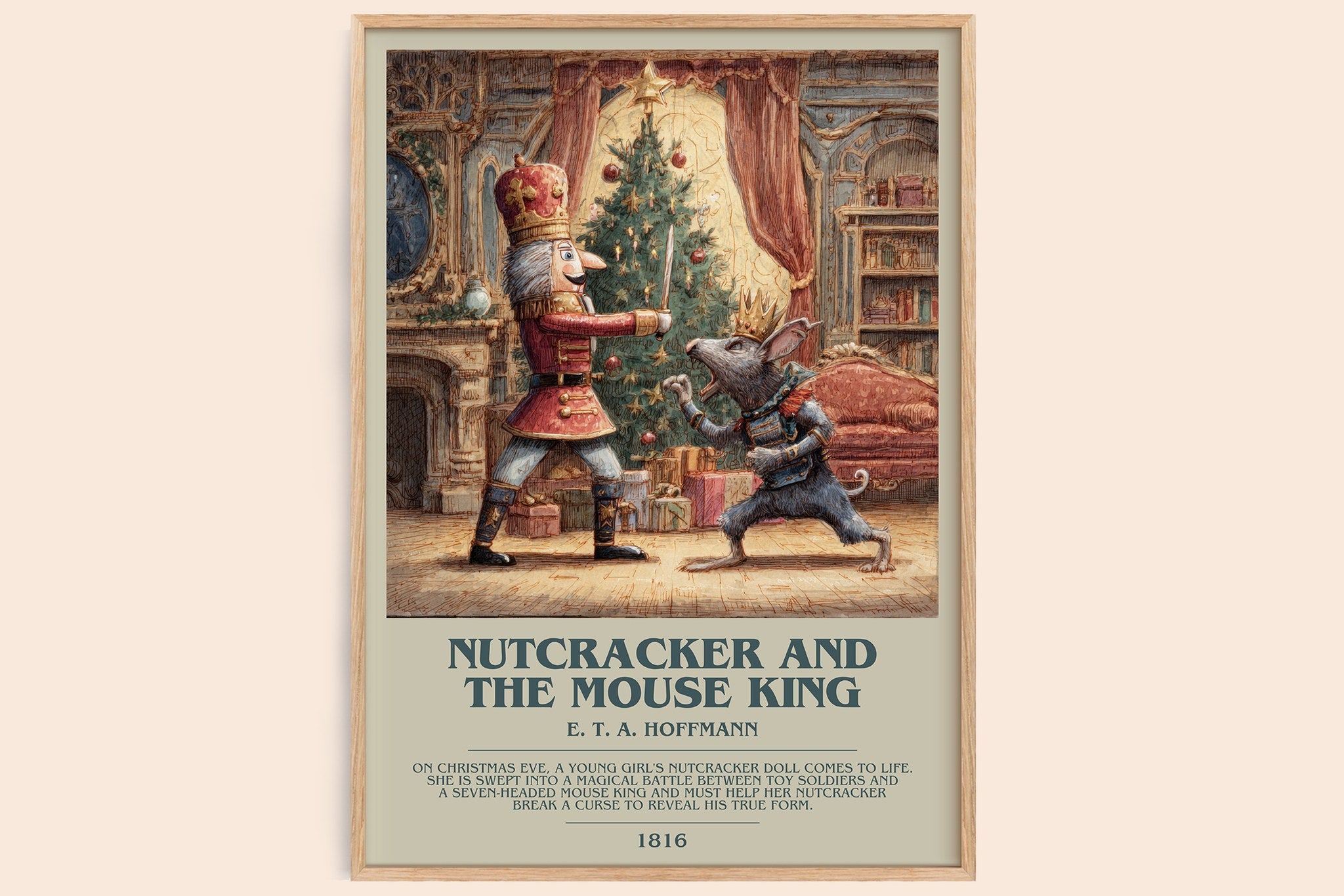 Nutcracker and the Mouse King Bookish Wall Art by E. T. A. Hoffmann