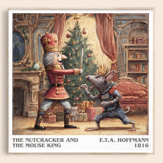 Nutcracker and the Mouse King Literary Art Print by E. T. A. Hoffmann