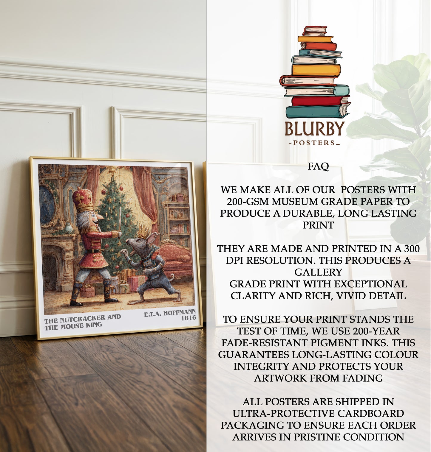 Nutcracker and the Mouse King Literary Art Print by E. T. A. Hoffmann