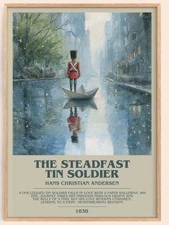 The Steadfast Tin Soldier Bookish Wall Art by Hans Christian Andersen