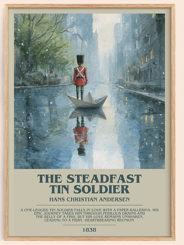 The Steadfast Tin Soldier Bookish Wall Art by Hans Christian Andersen