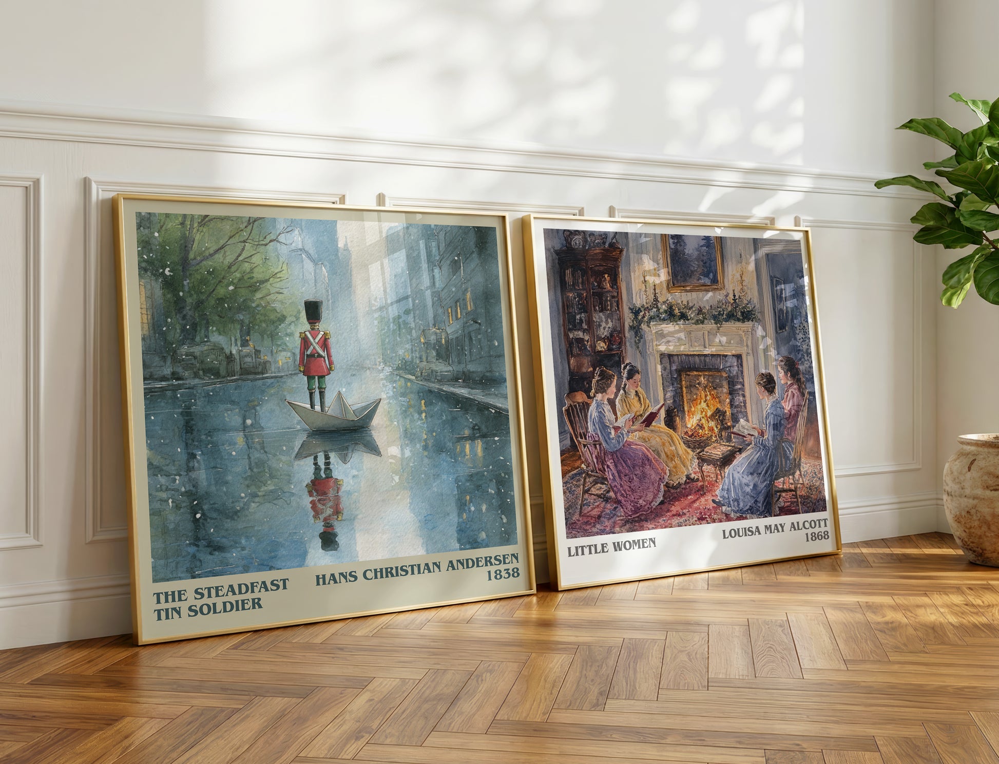The Steadfast Tin Soldier book poster packaging – museum-quality print rolled in protective tube