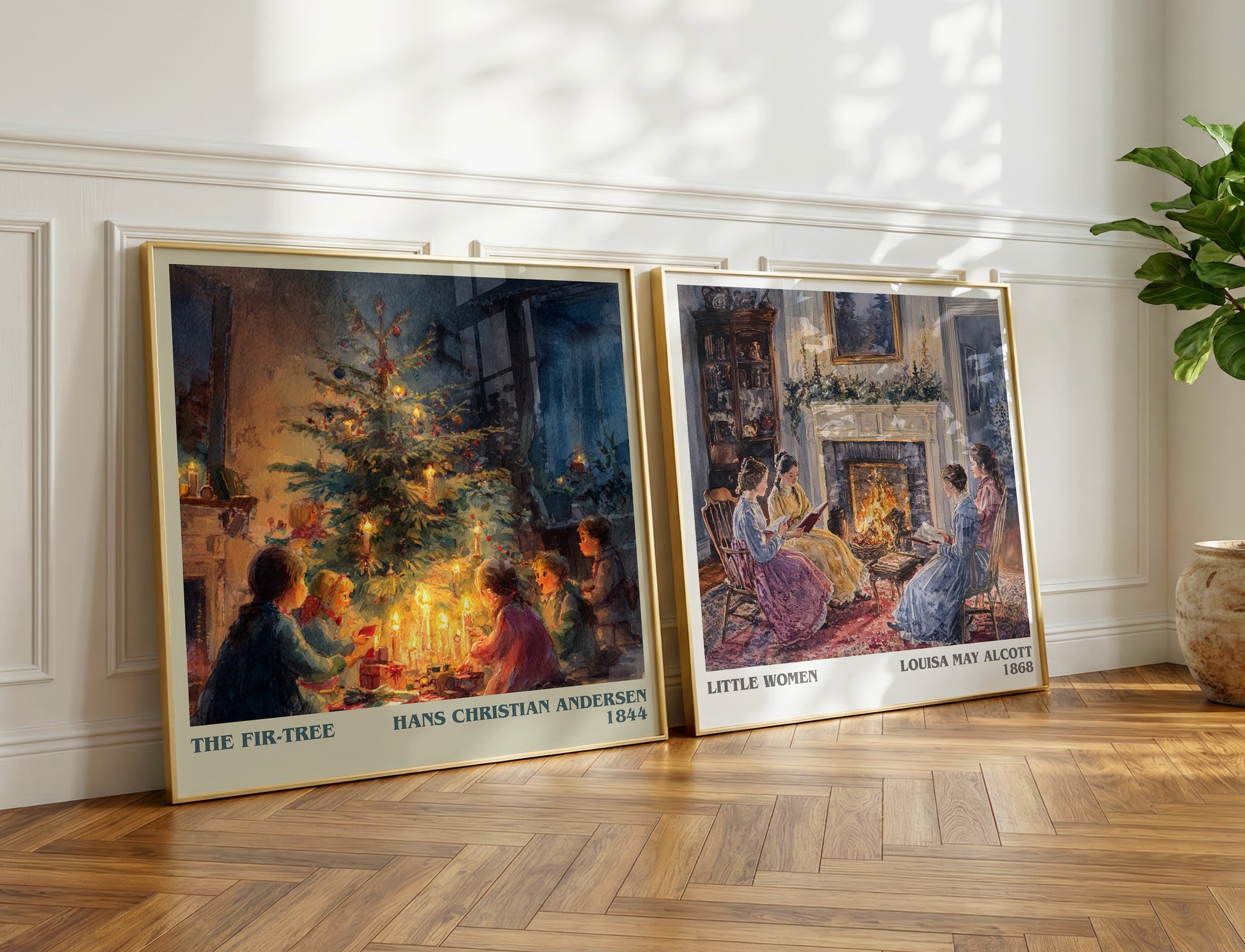 The Fir Tree book poster packaging – museum-quality print rolled in protective tube