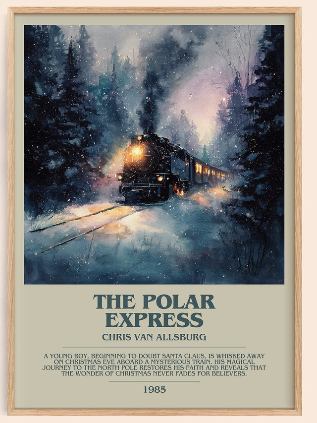The Polar Express Bookish Wall Art by Chris Van Allsburg