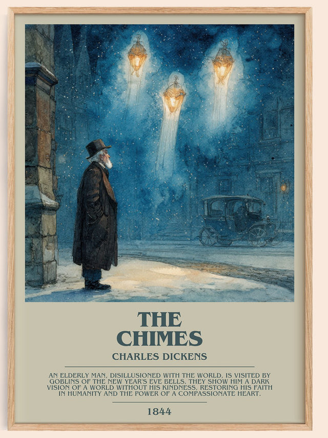 The Chimes Bookish Wall Art by Charles Dickens