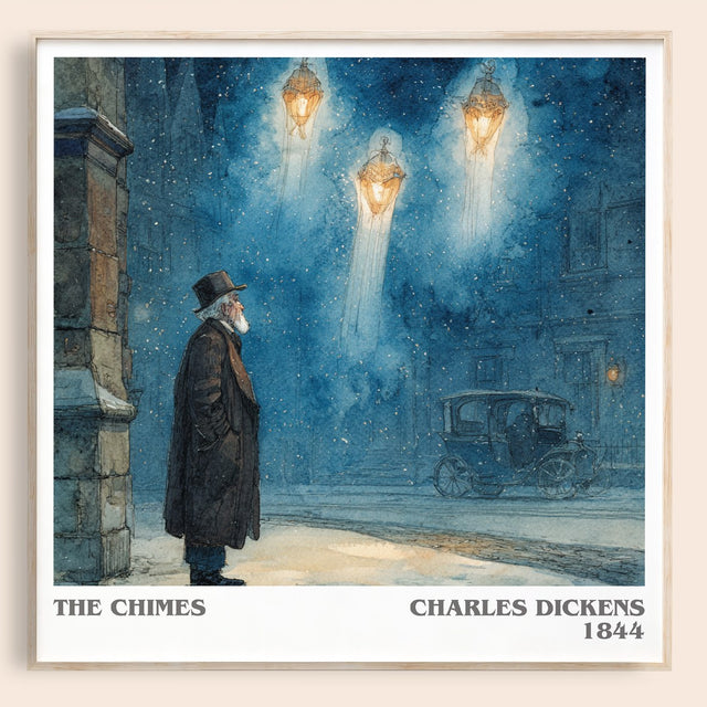 The Chimes Literary Art Print by Charles Dickens