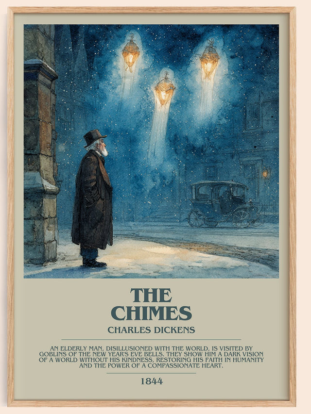The Chimes Bookish Wall Art by Charles Dickens