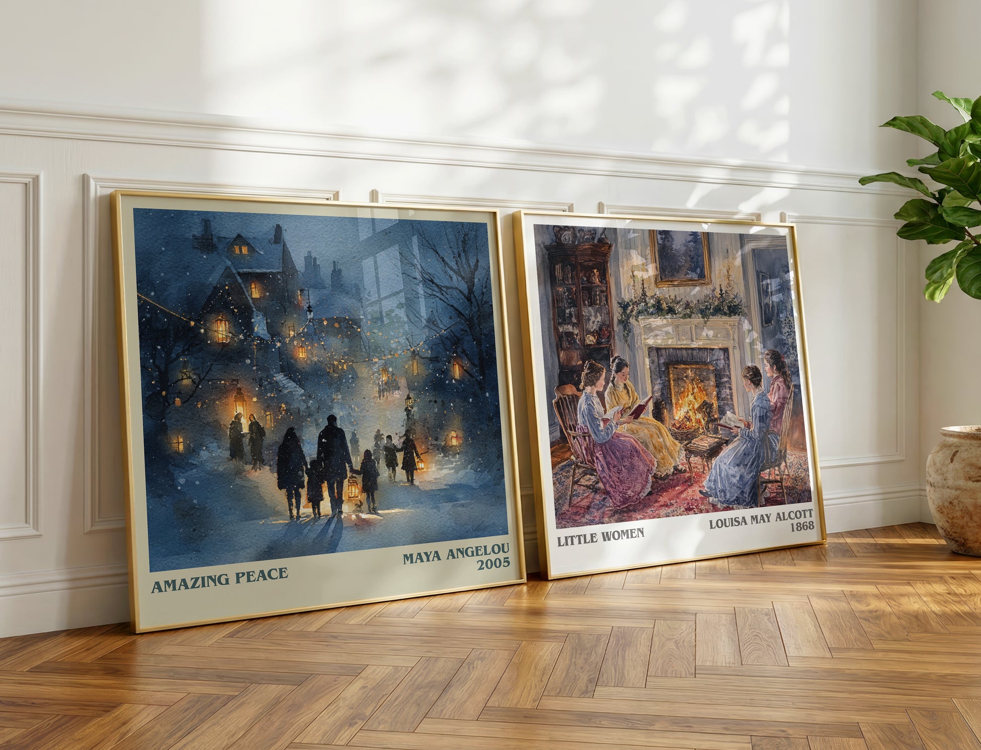 Amazing Peace book poster packaging – museum-quality print rolled in protective tube