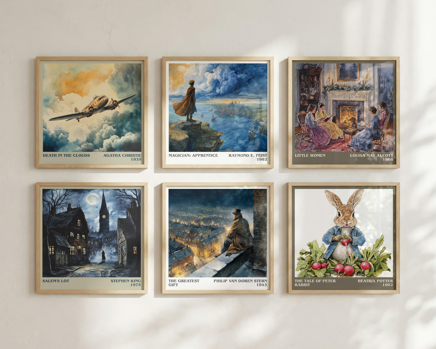 The Greatest Gift literary book poster framed on wall – classic literature wall art