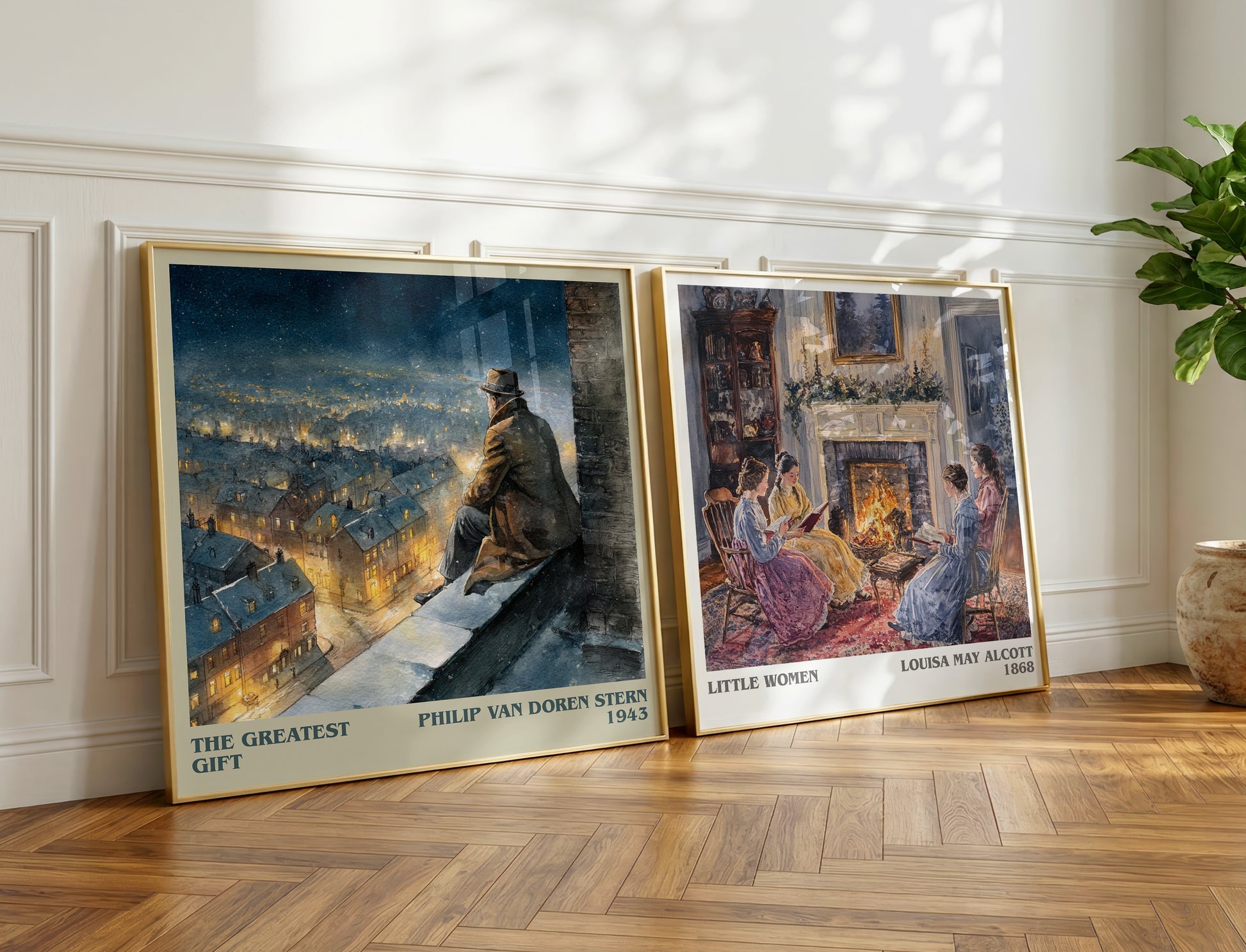 The Greatest Gift book poster packaging – museum-quality print rolled in protective tube