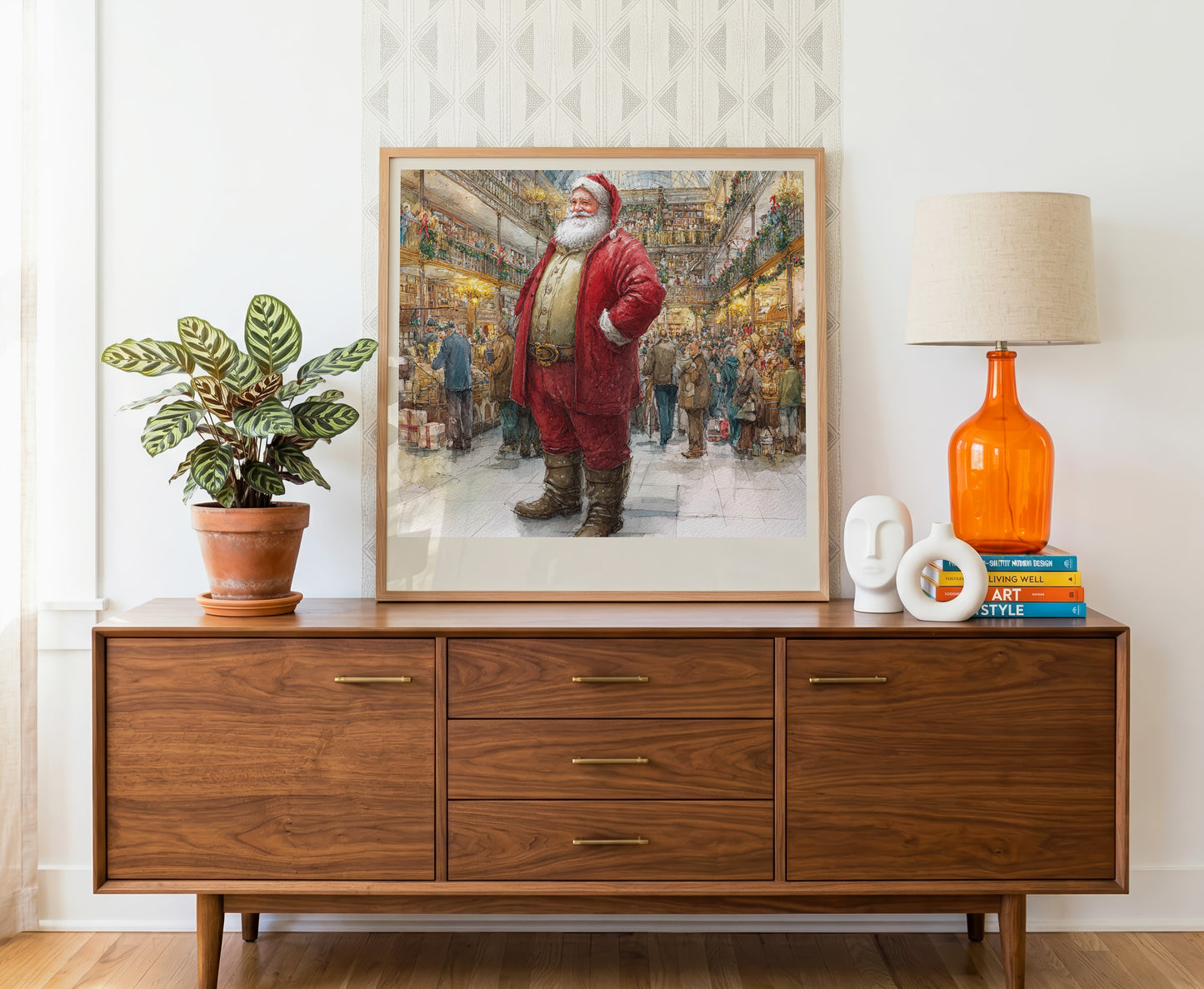Miracle On 34th Street literary literary print detail – VALENTINE DAVIES book art
