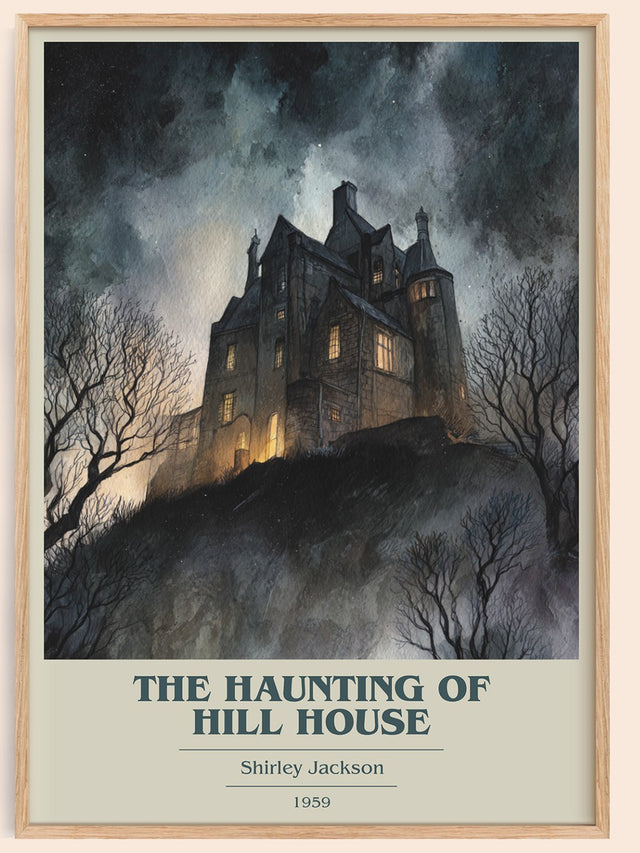 The Haunting of Hill House Book Cover Poster by Shirley Jackson