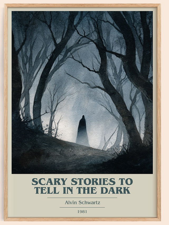 More Scary Stories to Tell in the Dark Book Cover Poster – A. Schwartz