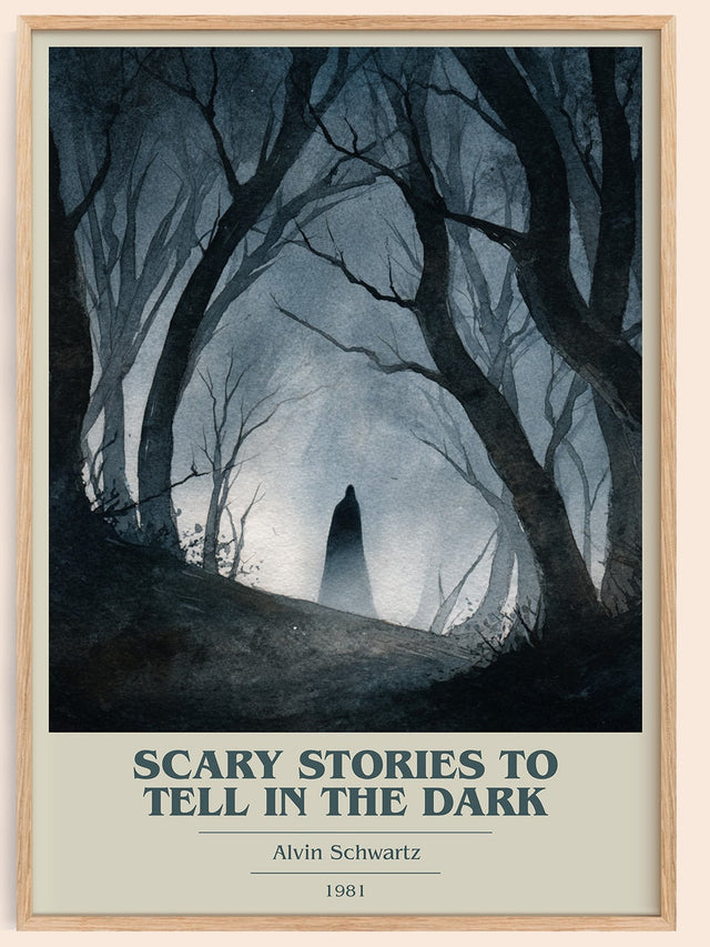 More Scary Stories to Tell in the Dark Book Cover Poster – A. Schwartz