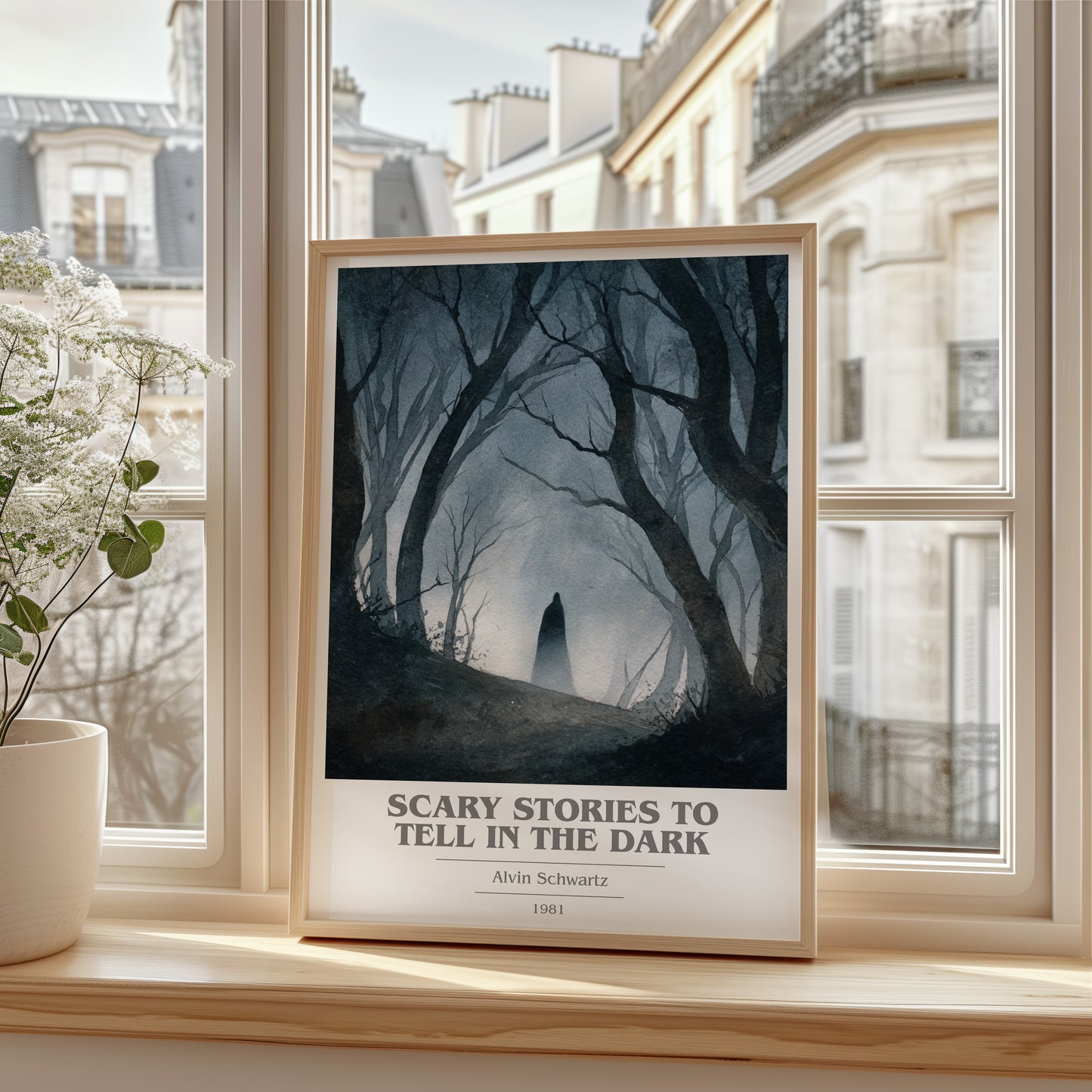 More Scary Stories to Tell in the Dark book cover poster colour and style options – Alvin Schwartz book art