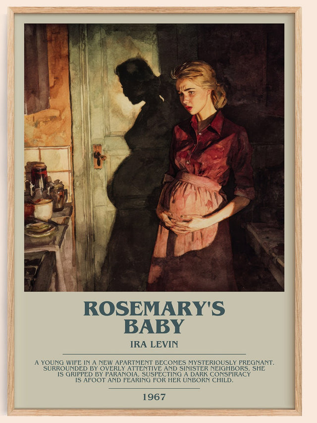 Rosemary's Baby Bookish Wall Art by Ira Levin