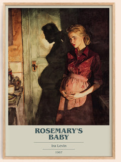 Rosemary's Baby Book Cover Poster by Ira Levin