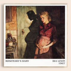 Rosemary's Baby Literary Art Print by Ira Levin