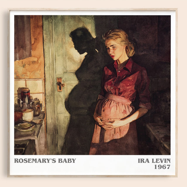 Rosemary's Baby Literary Art Print by Ira Levin
