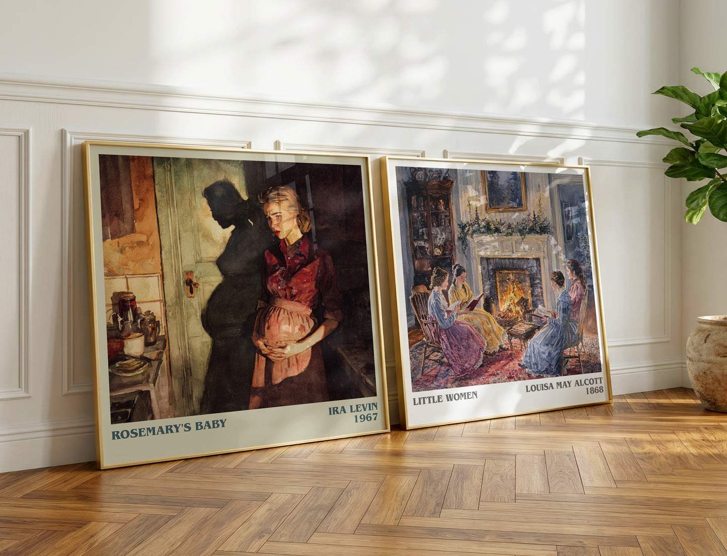 Rosemary's Baby book poster packaging – museum-quality print rolled in protective tube