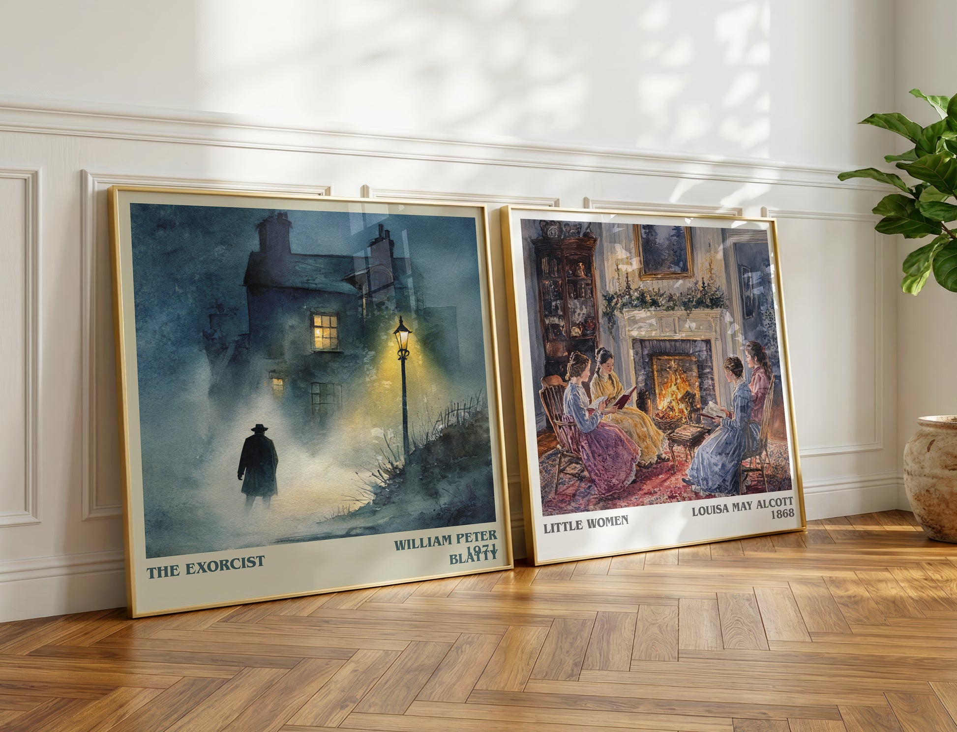 The Exorcist book poster packaging – museum-quality print rolled in protective tube