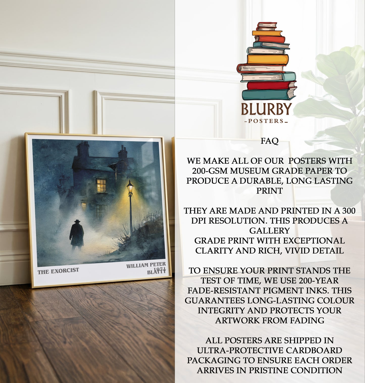 The Exorcist Literary Art Print by William Peter Blatty