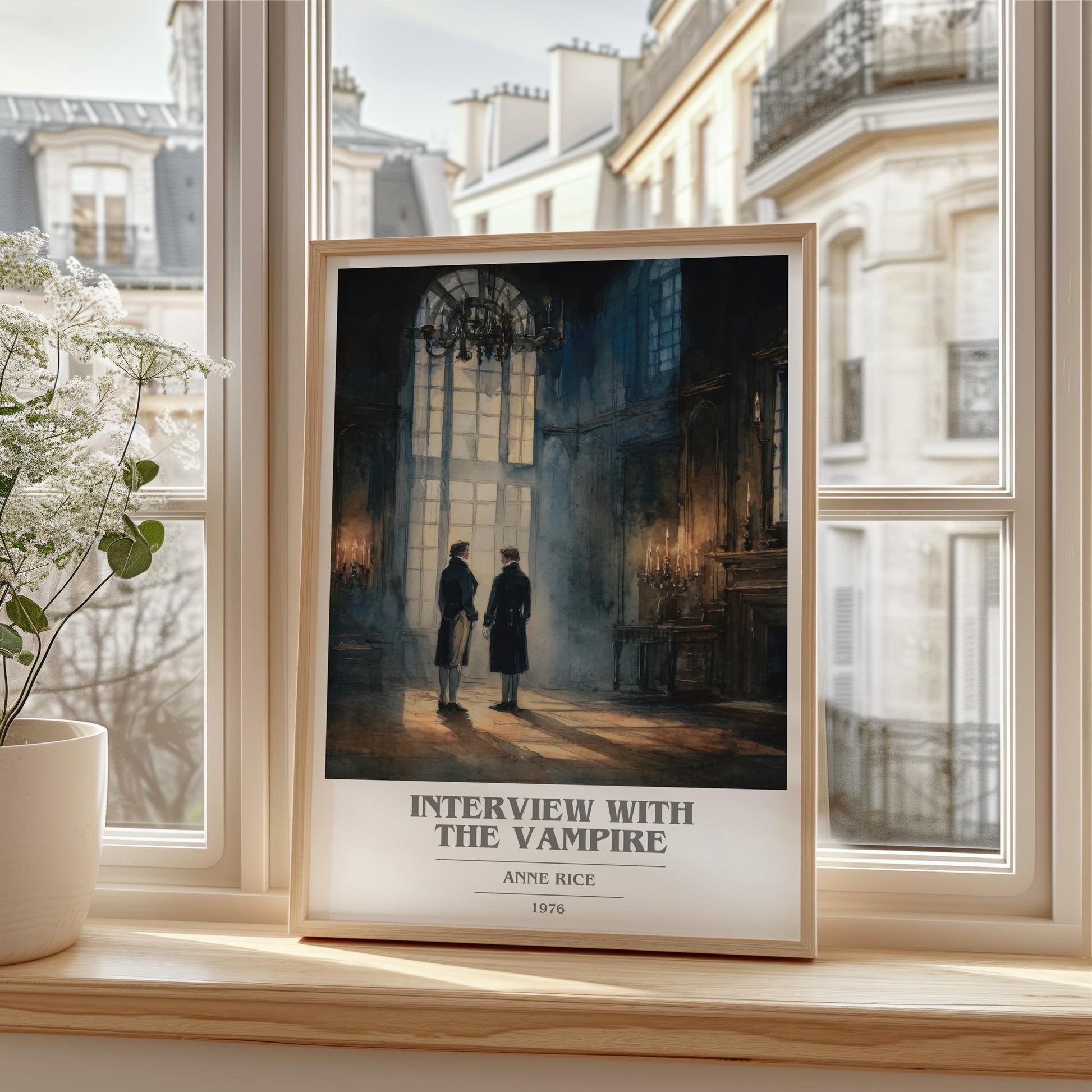 Interview with the Vampire Book Cover Poster by Anne Rice - image 4