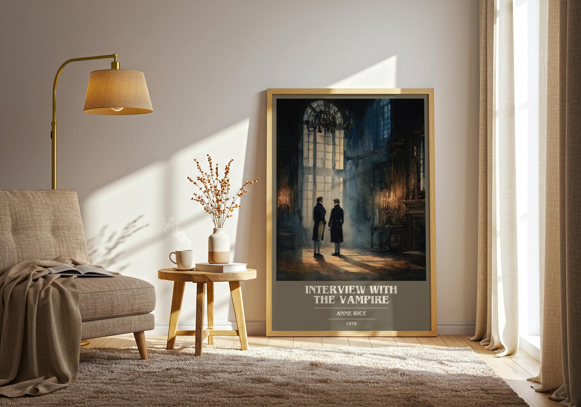 Interview with the Vampire Book Cover Poster by Anne Rice - image 7