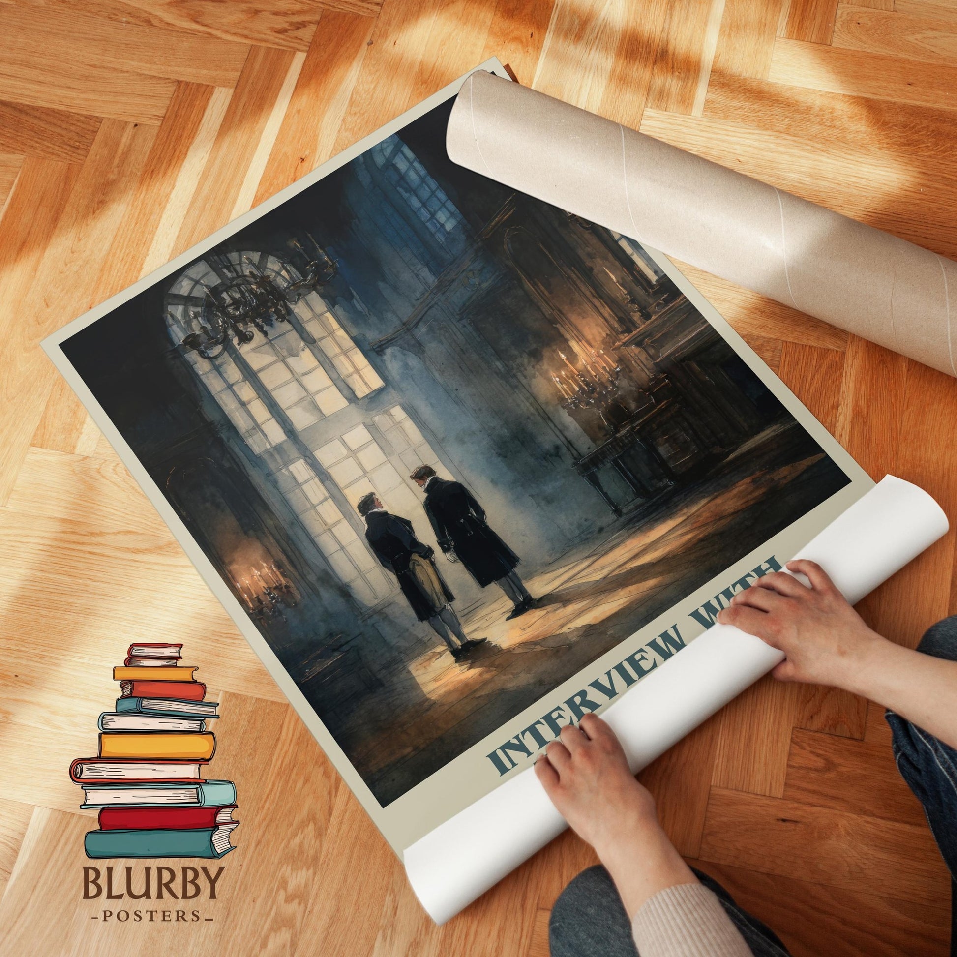 Interview with the Vampire Book Cover Poster by Anne Rice - image 9