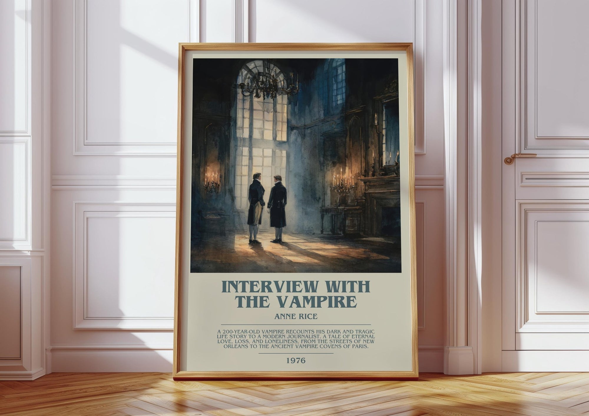 Interview with the Vampire Bookish Wall Art by Anne Rice - image 1
