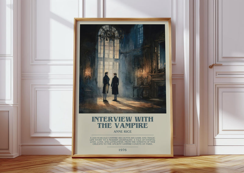 Interview with the Vampire Bookish Wall Art by Anne Rice - image 1