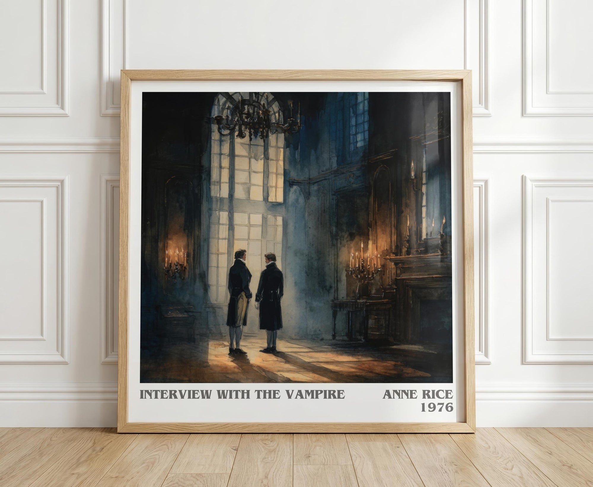 Interview with the Vampire Literary Art Print by Anne Rice - image 1