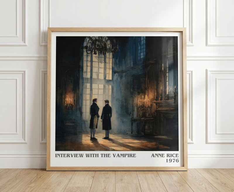 Interview with the Vampire Literary Art Print by Anne Rice - image 1
