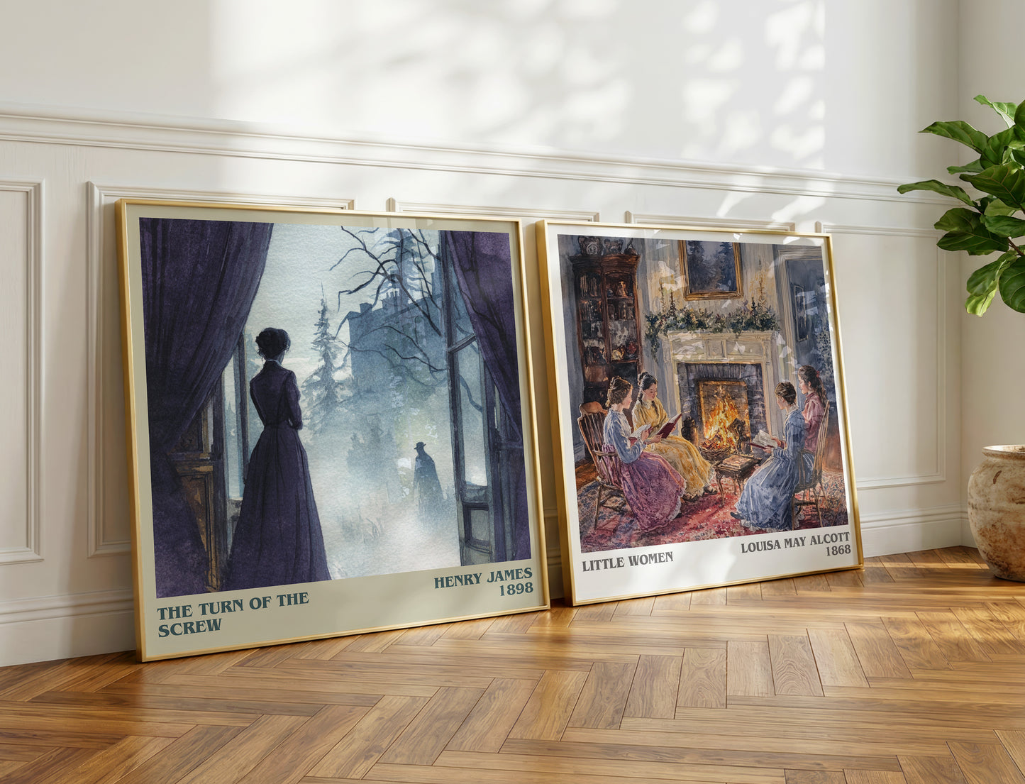 The Turn of the Screw book poster packaging – museum-quality print rolled in protective tube