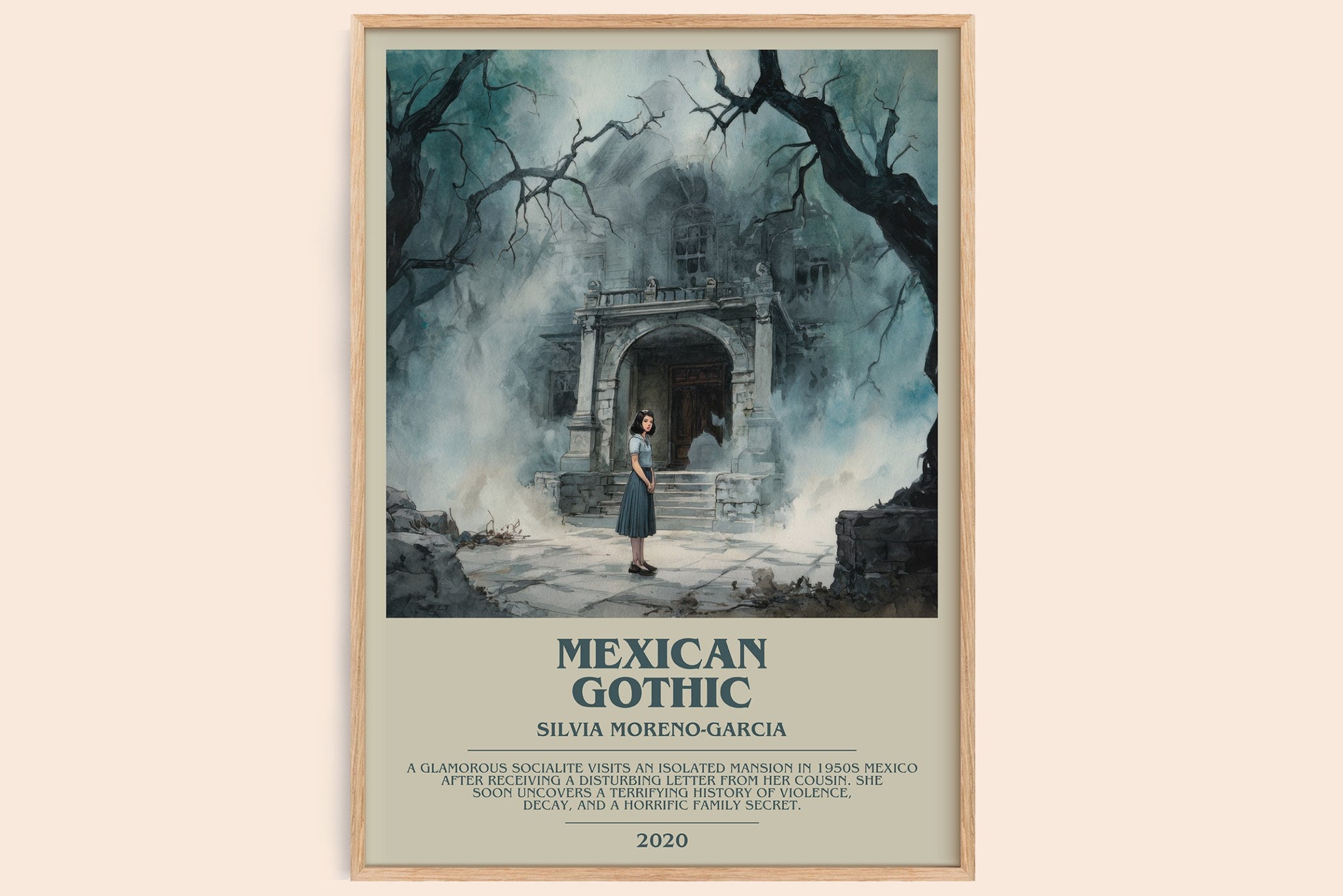 Mexican Gothic Bookish Wall Art by Silvia Moreno-Garcia