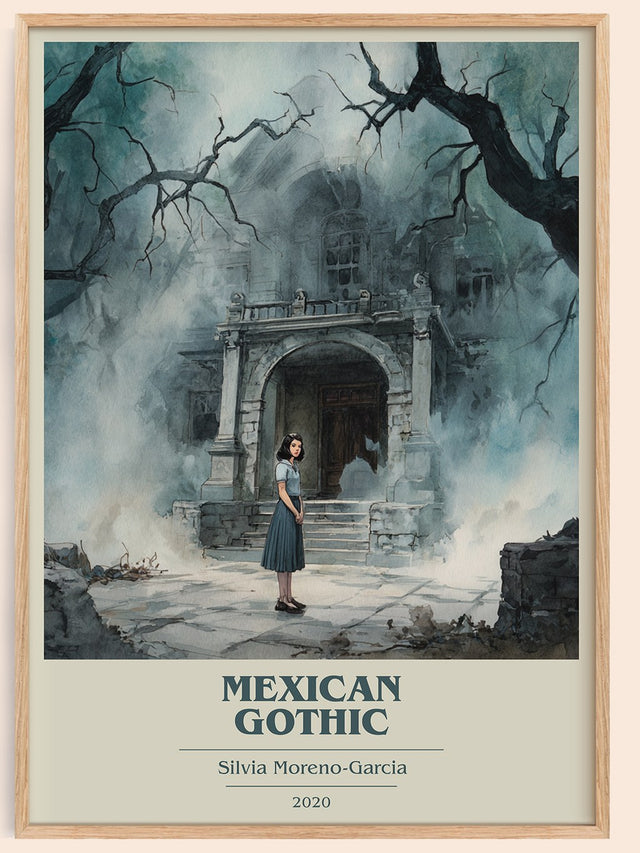 Mexican Gothic Book Cover Poster by Silvia Moreno-Garcia