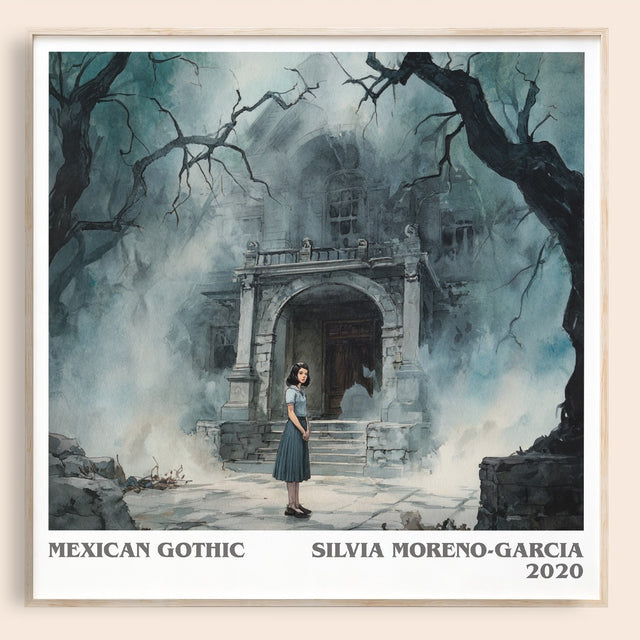 Mexican Gothic Literary Art Print by Silvia Moreno-Garcia