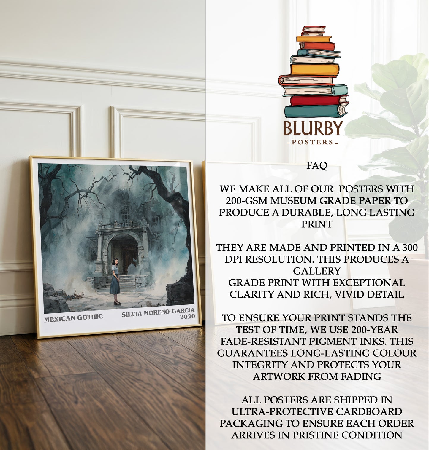 Mexican Gothic Literary Art Print by Silvia Moreno-Garcia