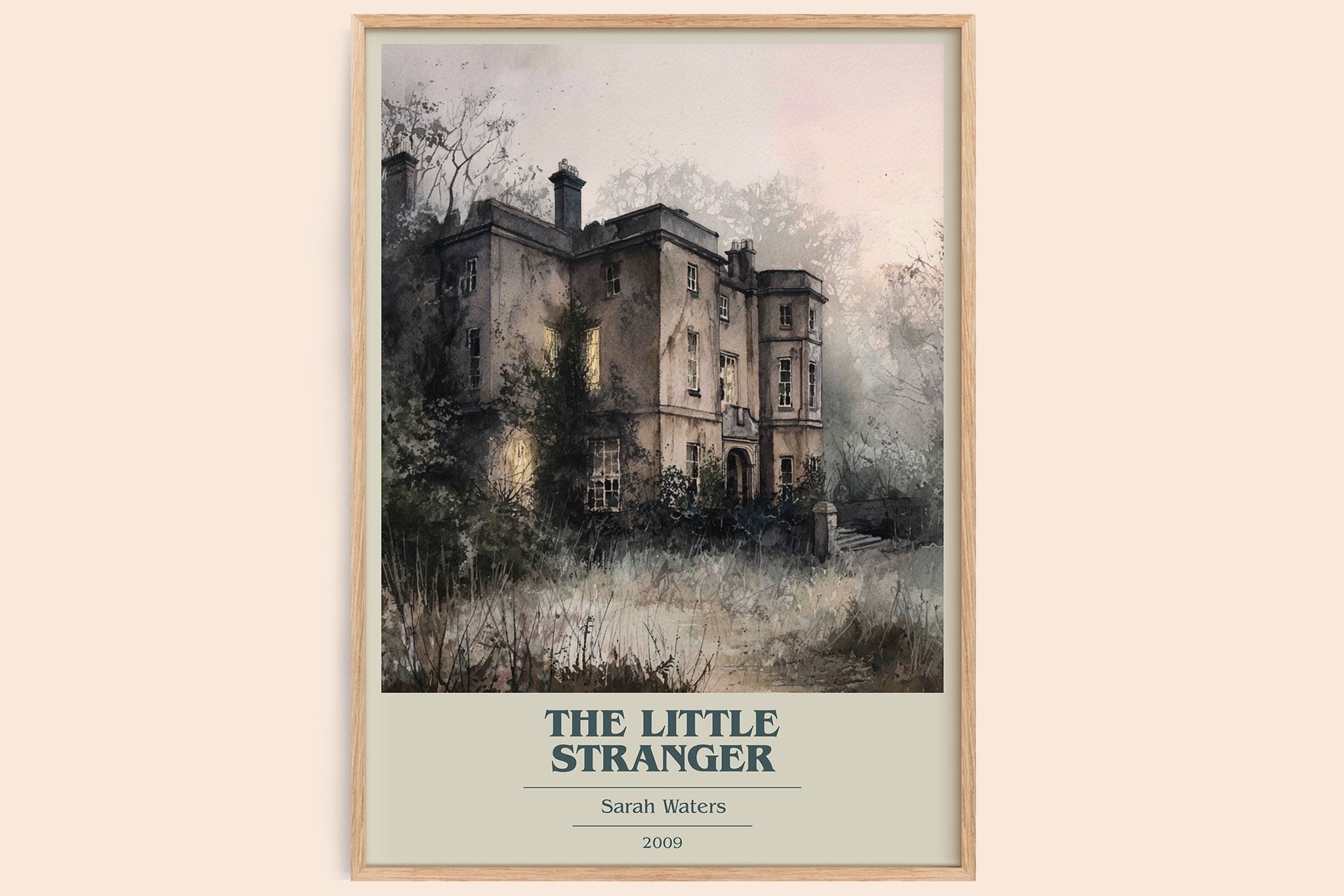 The Little Stranger Book Cover Poster by Sarah Waters
