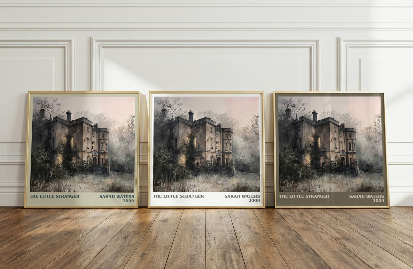 The Little Stranger literary print framed by window – literary home decor