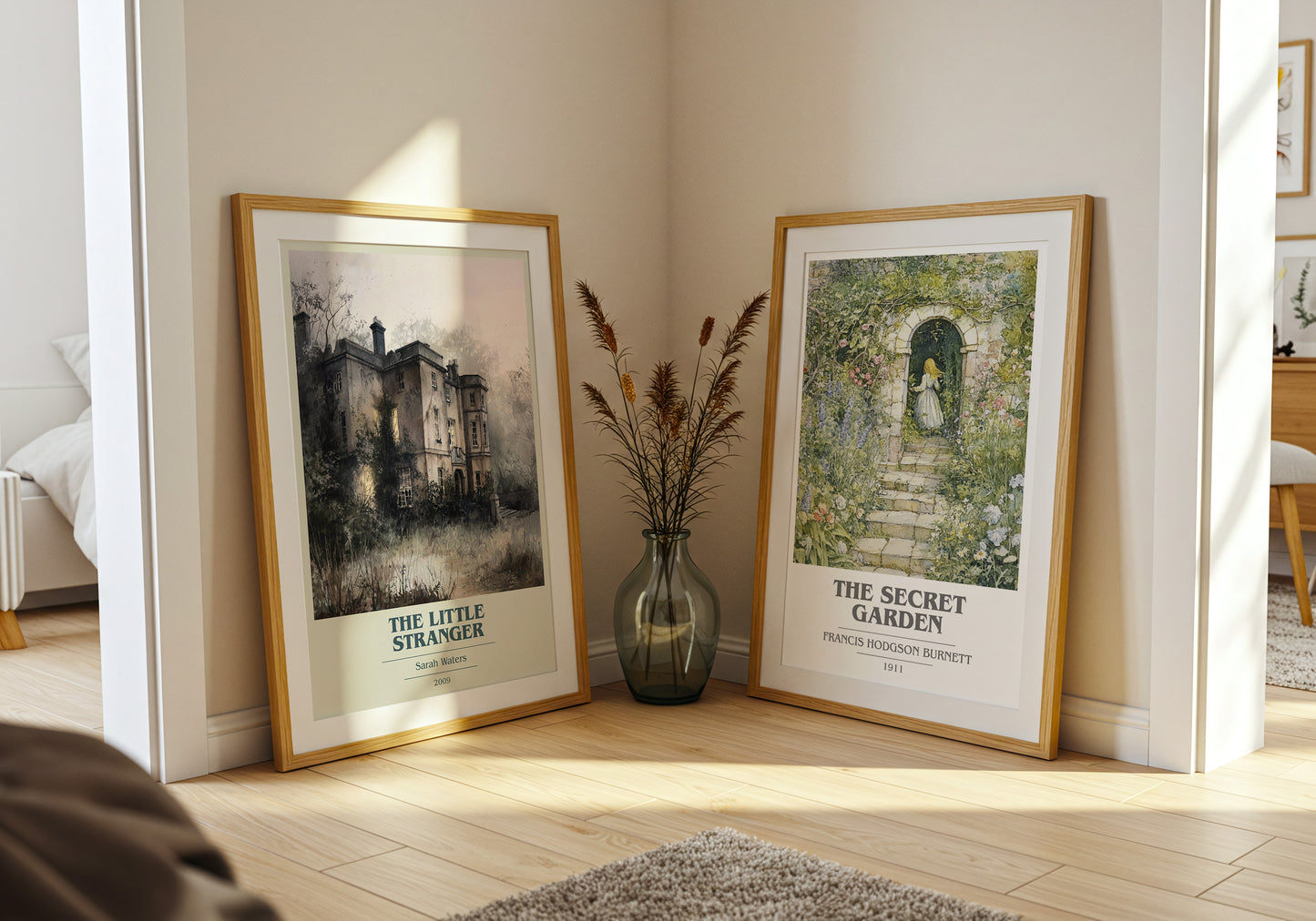 The Little Stranger book cover book poster framed on wall – gothic wall art