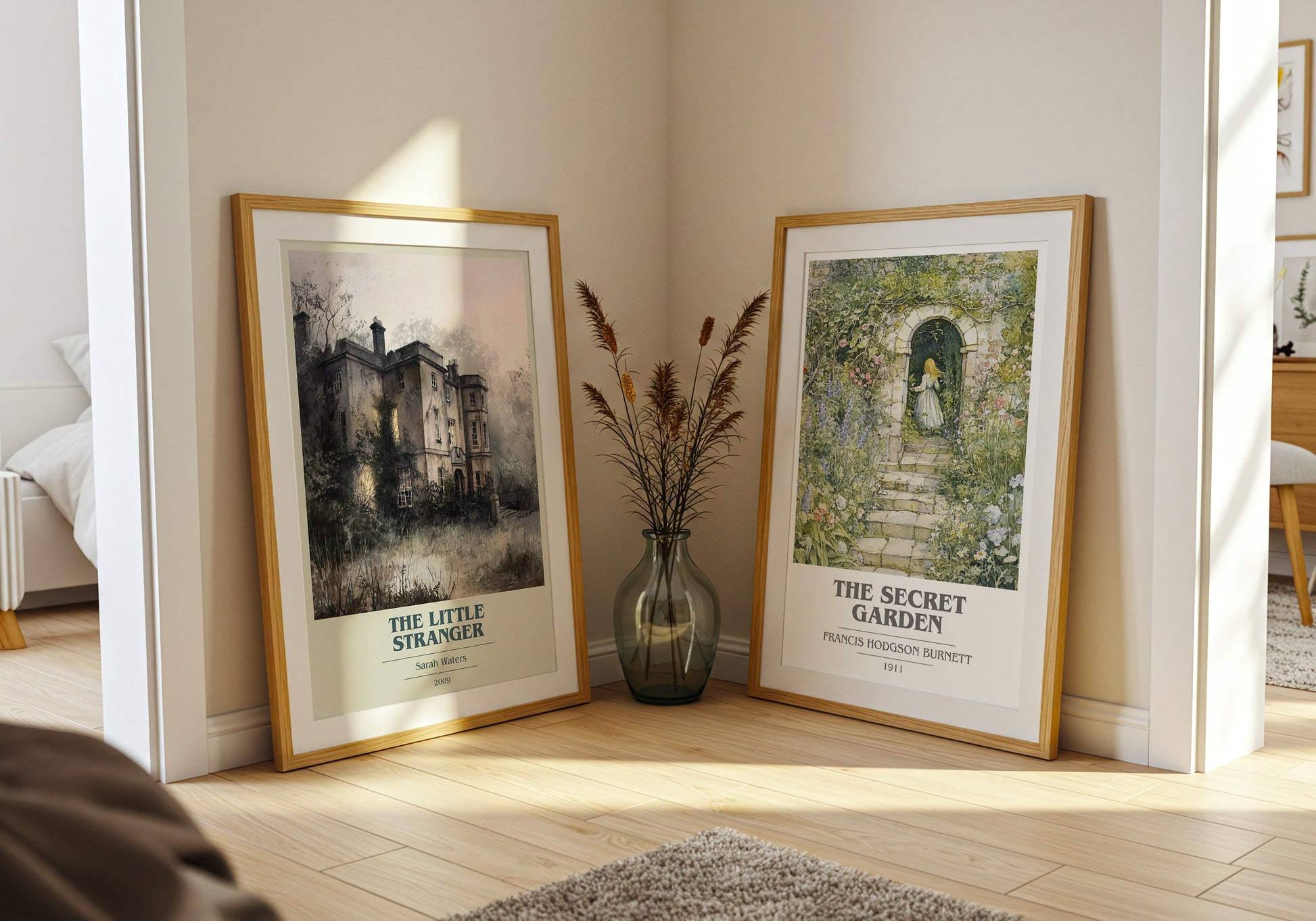 The Little Stranger book cover book poster framed on wall – gothic wall art