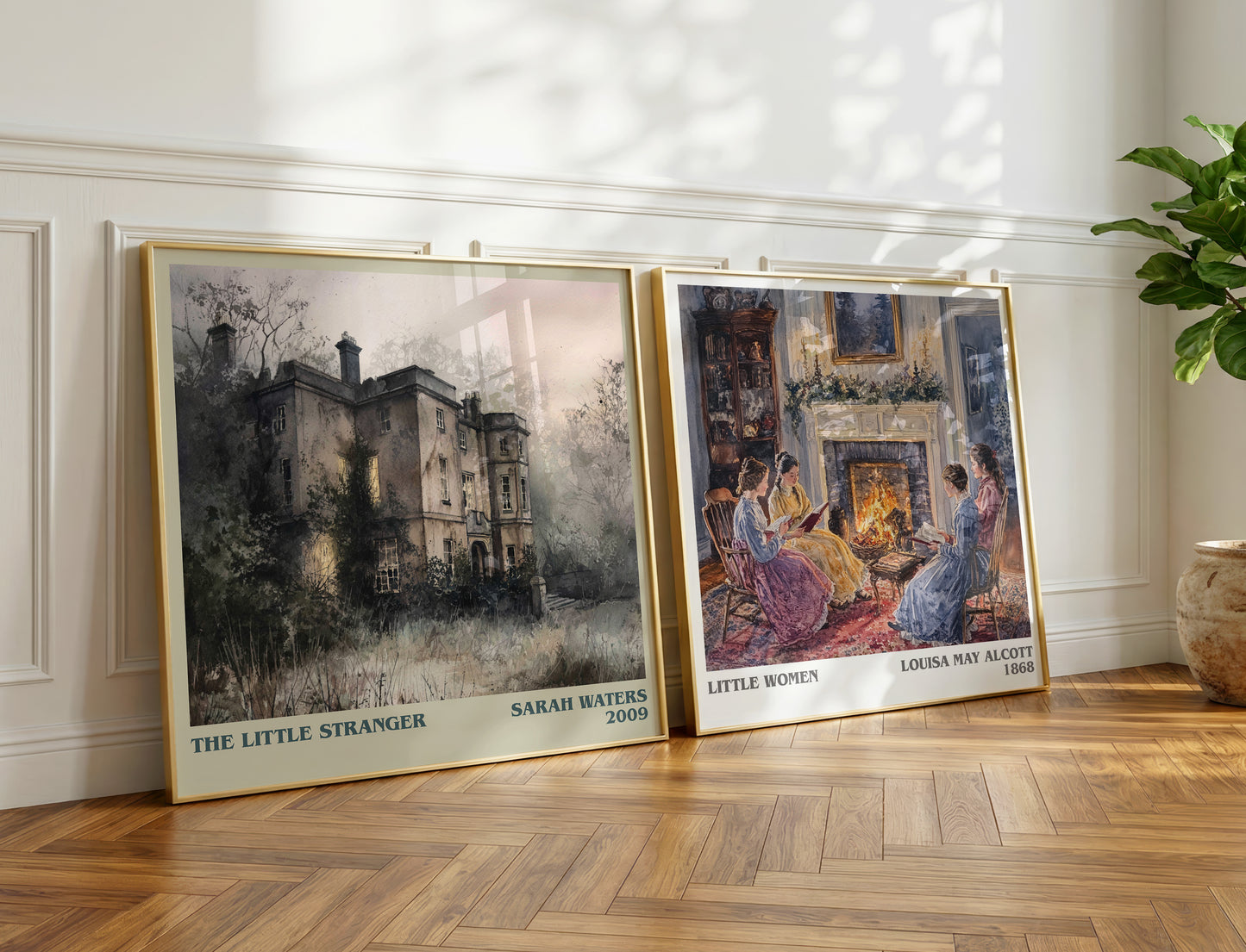 The Little Stranger book poster packaging – museum-quality print rolled in protective tube
